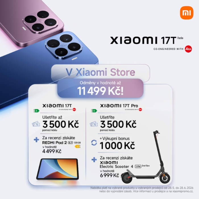 Seznamte se s novou řadou Xiaomi 17T!